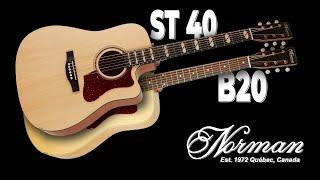 Обновленные дредноуты Norman B20 и ST40 - те же самые, только лучше!