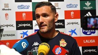 Rueda de prensa de Lucas Pérez tras el Granada CF 1-1 RC Deportivo.