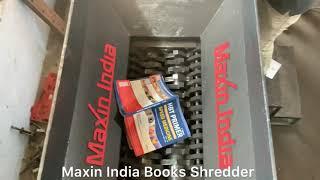 Used Book shredding Machine, Waste Papers and Book shredding Machine, #Bookshredding