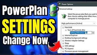 Change These 7 Settings in your Windows  POWER PLAN Now!! *USEFUL*