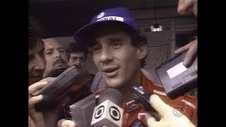 Ayrton Senna GP Mexico 1992.