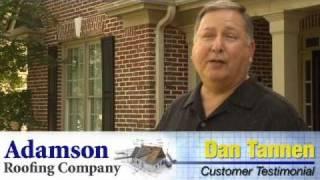 Customer Testimonials - Adamson Roofing Company