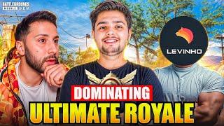 Levinho & Bixi Op  Dominating ULTIMATE ROYALE | 1v4 Clutches in Legend & Conqueror Lobby | BGMI