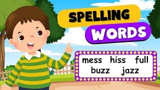 Kids Educational Videos | Kindergarten and Elementary ENGLISH | Learn Spelling Words Easy Practice