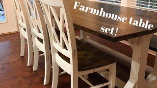 Farmhouse table set!