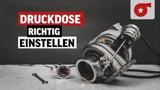 Internes Wastegate: Wie stellt man die Druckdose richtig ein?