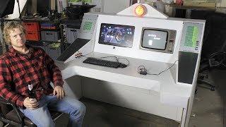 Retro Sci-Fi Computer Desk Build!