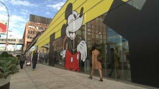 Watch: New York exhibition celebrates Mickey Mouse turning 90