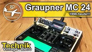 Graupner RC Modellbau MC 24 Umbau auf 2,4 GHz Hott | Retro Fernsteuerung - Sender | 1998-heute