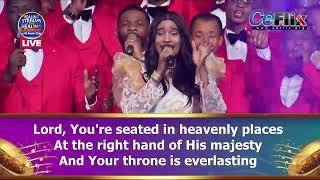 HEALING STREAMS MARCH 2024 || LOVEWORLD SINGERS - SEATED IN HEAVENLY PLACES