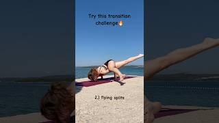 Insane arm balance transition challenge!!