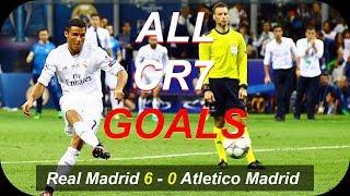 Real Madrid VS Atletico Madrid 2017|Cristiano Ronaldo Hat-Tricks