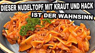 Kraut Hack Nudeltopf - Wahnsinnig lecker | The BBQ BEAR