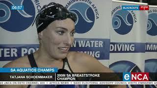 SA Aquatics Champs | Schoenmaker wins 200m breaststroke title