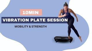 10MIN VIBRATION PLATE WORKOUT