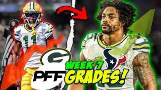 Reacting to Packers PFF Grades vs the Texans Week 7!!!