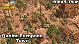 STRUCTURED EUROPEAN + NATURAL VINTAGE CASTLE TOWN//ISLAND TOUR//ANIMAL CROSSING:NEW HORIZONS