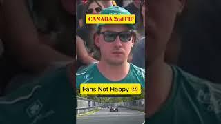 Canadian Fan is Not Happy What Happend to Stroll. #foryou #racing #f1fans  #crashracing