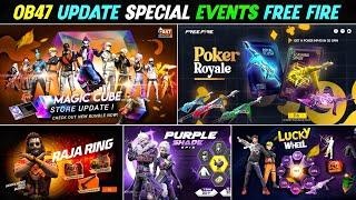 4 December Ob47 Update Special Event | triple store update | free fire new event | ff new event