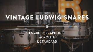 3 Budget Vintage Ludwig Snares | Reverb Demo Video