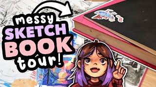 My Messiest Sketchbooks // The Key to Improving your Art!