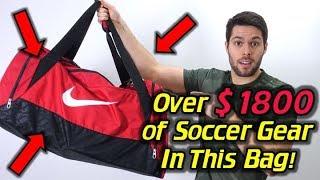 BEST SOCCER GEAR FOR WINTER! - What's In My Soccer Bag - November 2017