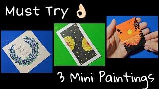 Easy Painting for beginners | Mini Painting for beginners | Simple Painting