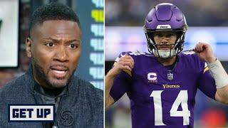 GET UP | I loathe blaming Refs! - Ryan Clark rips Sam Darnold after Vikings' disastrous loss to Rams