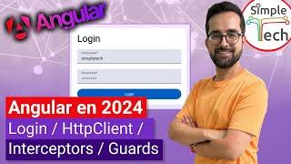 Page de login avec HttpClient, Interceptors et Guards | Angular ép. 12