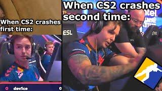 When CS2 Pros CRASH in-game..