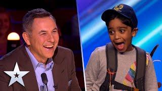 Aneeshwar Kunchala is a mini David Attenborough! | Auditions | BGT 2022