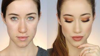 MORPHE 35R PALETTE TUTORIAL | CRANBERRY & GOLD SMOKEY EYE | ALLIE G BEAUTY