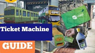 How to use Irish Rail Ticket Machines | Step By Step Guide for tourists.