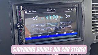 SJOYBRING Double Din Car Stereo Review & User Manual | Best Seller Car Stereo Receiver