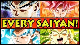 Every Saiyan Transformation EXPLAINED! (Dragon Ball Super All Forms Explained + Ultra Instinct)