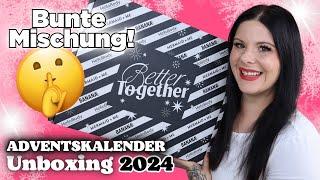 Bunte Mischung  Better Together Beauty Adventskalender 2024 Hello Body x Banana Beauty x M&M