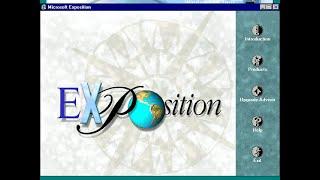 Microsoft Exposition (Windows 95 RTM - 1995 - SampleTopia)