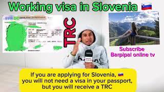 Slovenia  apply गर्दै हुनुहुन्छ? तपाइका लागि यो भडियो ! passport मा visa लाग्दैन सिदा TRC