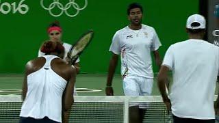 V.Williams/R.Ram vs S.Mirza/R.Bopanna 2016 Rio SF Highlights