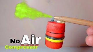 How to Make PAINT SPRAY Gun at Home / No Need Air Compressor