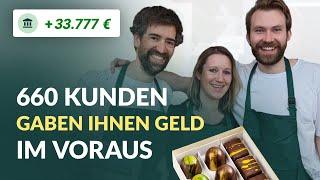 Gekündigt worden & selbstständig gemacht – mit Dattel-Pralinen Manufaktur per Crowdfunding