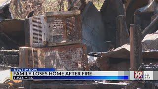 Tuscumbia Family Without a Home After House Fire | Dec. 11, 2024 | News 19 at 6 p.m.