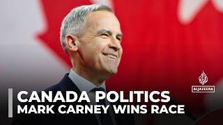 Mark Carney wins race to replace Justin Trudeau as Canada's PM, Liberal Party leader