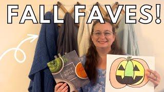 7 COZY Fall FAVORITES bringing me JOY [share a moment of SIMPLE LIVING with me in this video!]