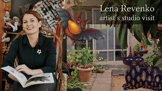 Artist's studio visit - Lena Revenko talks about her works, art process and inspirations