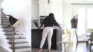 CLEAN WITH ME | KITCHEN & LIVING ROOM CLEANING MOTIVATION | FALL PREP