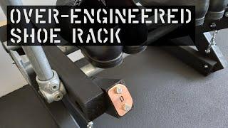 DIY Stuff: Durango... an over-engineered shoe rack
