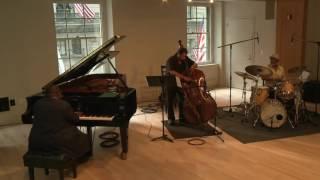 Cyrus Chestnut Trio at WBGO's Yamaha Piano Salon