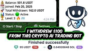 AI Trading Bot Withdrawal Proof! My 3rd Update - Withdrawing $100