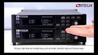 How to operate ITECH IT-M3100 Ultra-compact Wide Range DC Power Supply?